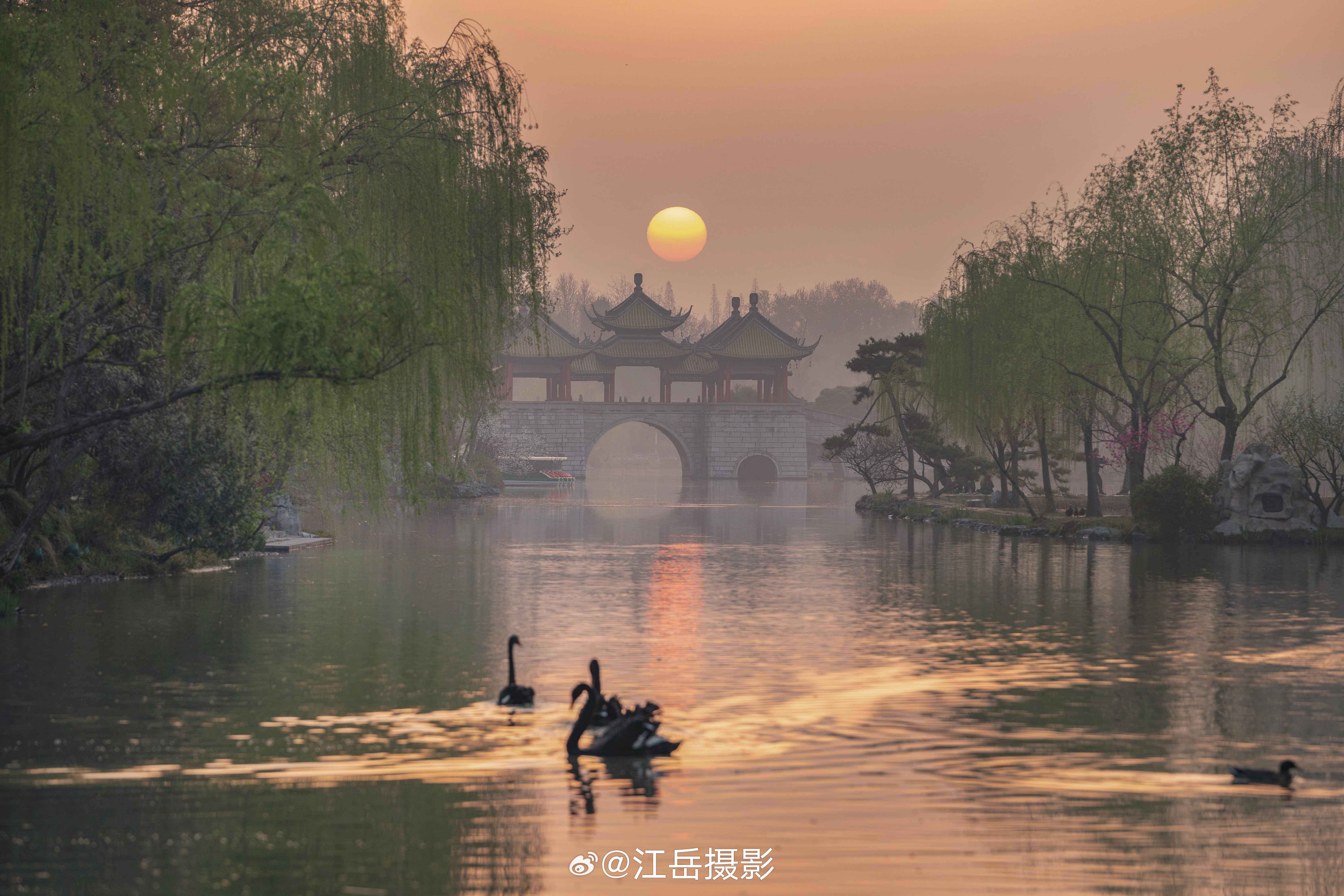 烟花三月下扬州，具象化的诗意画卷