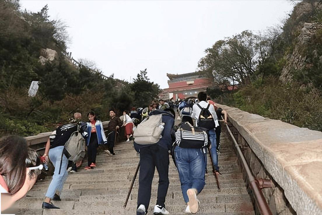 泰山脚下的财富之路，一位26岁小伙年入三十万的陪爬事业