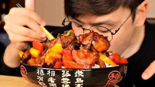 老板直播吃自家黄焖鸡，以食为证，清白自现