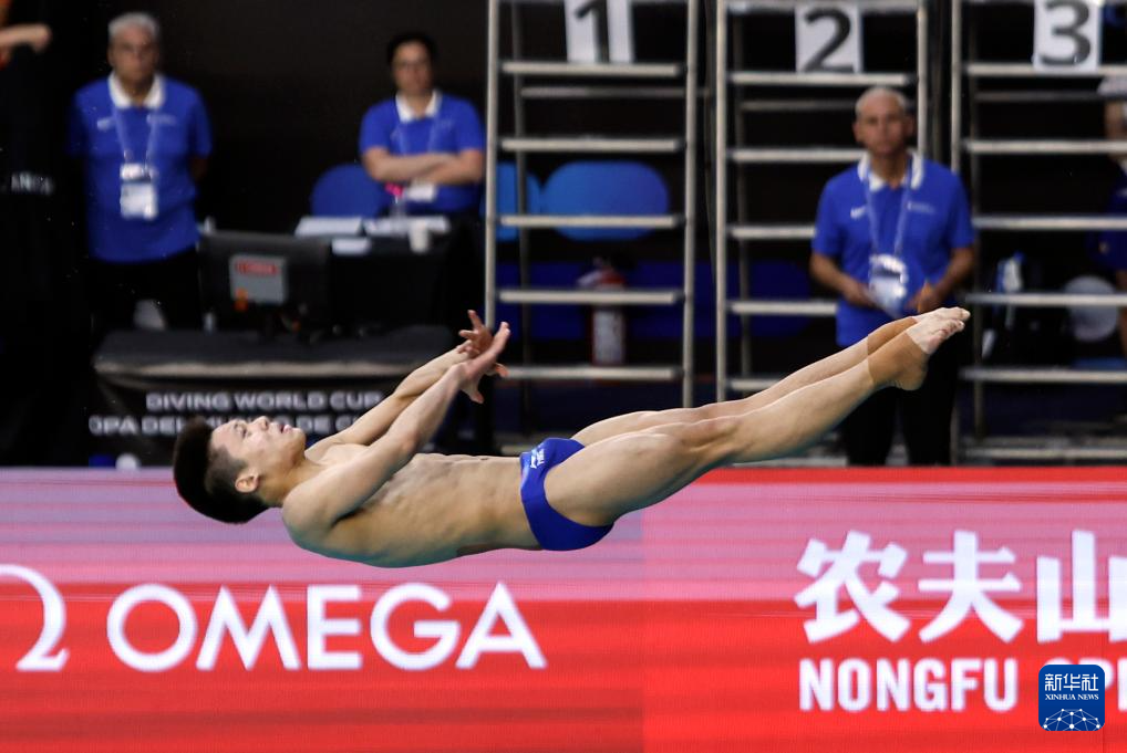 程子龙与朱子锋，跳水世界杯的荣耀夺冠