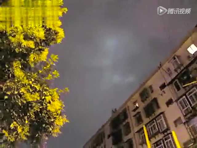 西安夜空不明黑影之谜，无法解释的神秘现象
