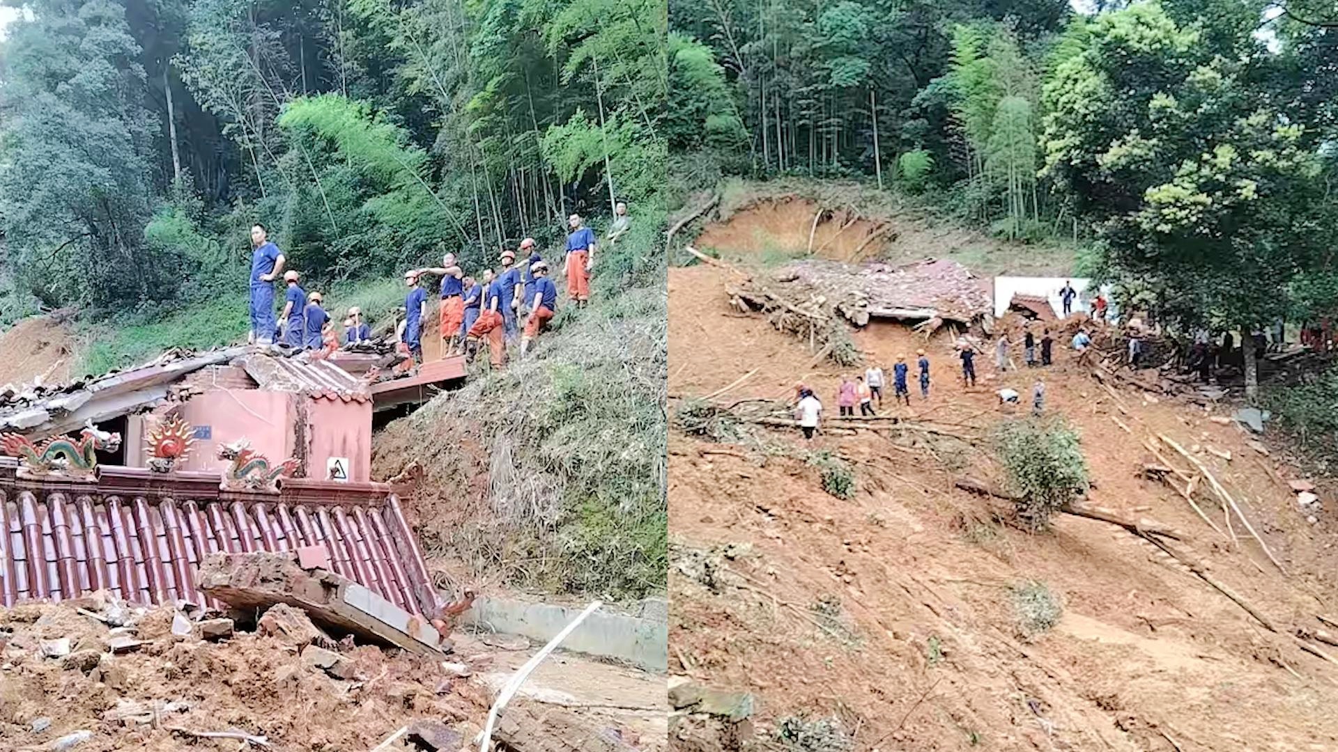 山体滑坡受困，灾难背后的挑战与救援力量